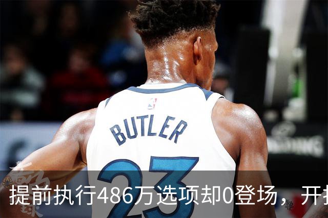 提前执行486万选项却0登场，开拓者对杨瀚森是什么打算？