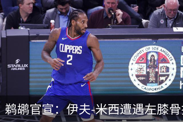 鹈鹕官宣：伊夫-米西遭遇左膝骨挫伤 归期未定